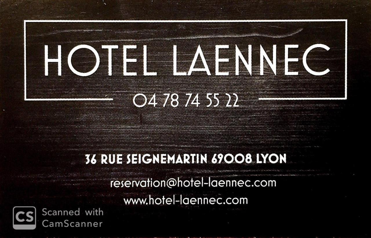 Laennec Otel Lyon Dış mekan fotoğraf